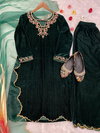 LG 1766 Viscose Velvet Embroidery Readymade Suits Catalog